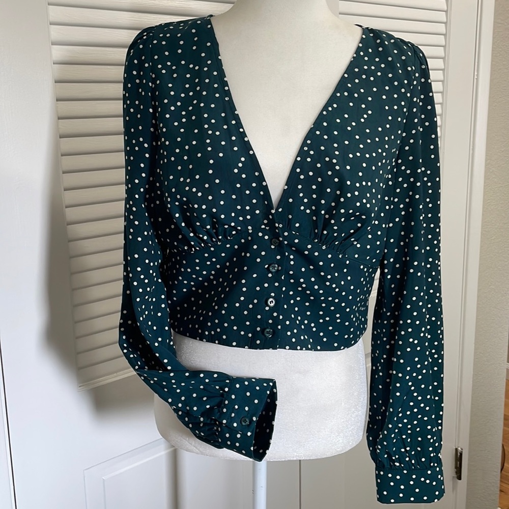 re-named | Crop Blouse